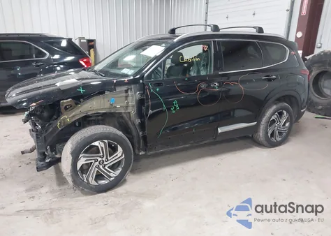 2022 Hyundai Santa Fe Sel from USA, damaged, VIN 5NMS3DAJ1NH406018